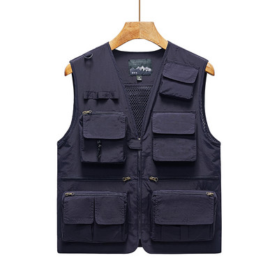 Alkalmi férfi mellény - hálóval és zsebbel