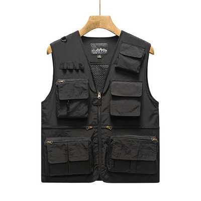 Alkalmi férfi mellény - hálóval és zsebbel