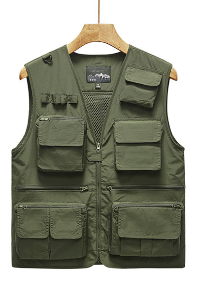 Alkalmi férfi mellény - hálóval és zsebbel