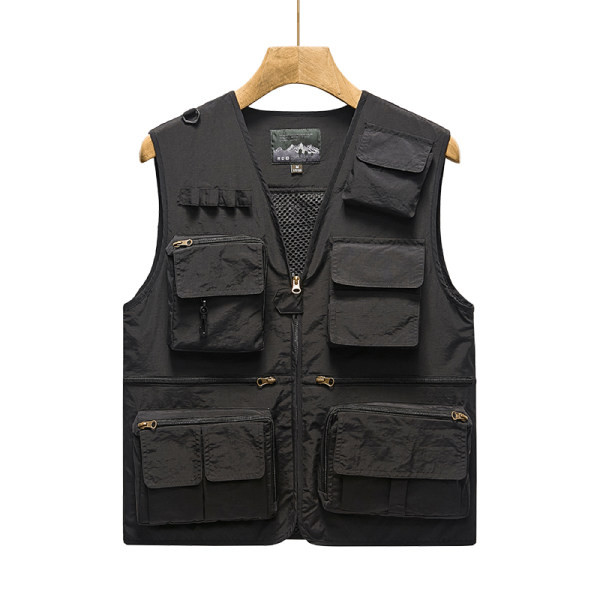 Alkalmi férfi mellény - hálóval és zsebbel