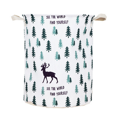 Piszkos szennyes kosár Összehajtható nagy kapacitású ruhatároló vödör Gyerekjáték kosár Otthoni Vízálló szervező fogantyúkkal