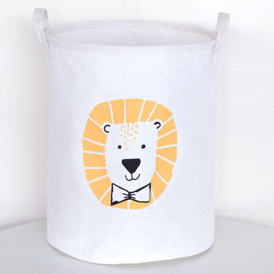 Piszkos szennyes kosár Összehajtható nagy kapacitású ruhatároló vödör Gyerekjáték kosár Otthoni Vízálló szervező fogantyúkkal