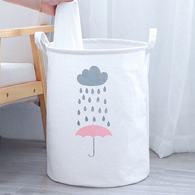 Piszkos szennyes kosár Összehajtható nagy kapacitású ruhatároló vödör Gyerekjáték kosár Otthoni Vízálló szervező fogantyúkkal