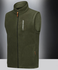 Pavasario ir rudens plonos lauko laisvalaikio aksominės liemenės vyriškos striukės laisva liemenė sportinė arklio spaustuku purtomas paltas