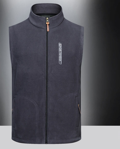 Pavasario ir rudens plonos lauko laisvalaikio aksominės liemenės vyriškos striukės laisva liemenė sportinė arklio spaustuku purtomas paltas