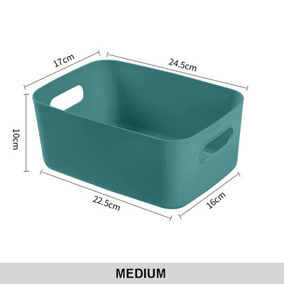 Organizatori de birou Articole diverse de uz casnic Cutie de depozitare din plastic, birou, birou, dormitor, finisaj, cosmetice, coș de depozitare pentru bucătărie
