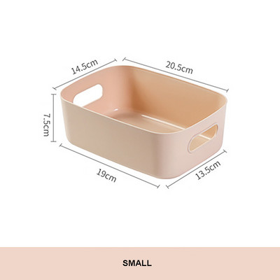 Organizatori de birou Articole diverse de uz casnic Cutie de depozitare din plastic, birou, birou, dormitor, finisaj, cosmetice, coș de depozitare pentru bucătărie