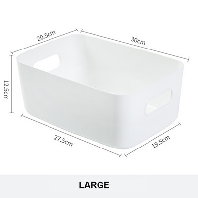 Organizatori de birou Articole diverse de uz casnic Cutie de depozitare din plastic, birou, birou, dormitor, finisaj, cosmetice, coș de depozitare pentru bucătărie