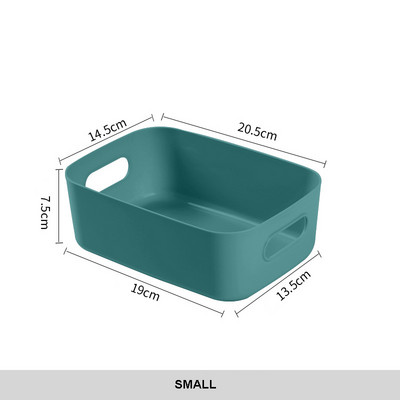 Organizatori de birou Articole diverse de uz casnic Cutie de depozitare din plastic, birou, birou, dormitor, finisaj, cosmetice, coș de depozitare pentru bucătărie