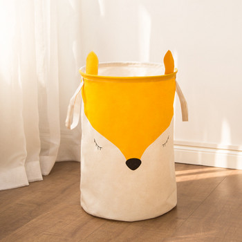 Супер голяма кошница за пране Водоустойчива кошница Детска играчка Органайзер за дрехи Съхранение Преносим сгъваем дрешки за баня Пикник Кошче за лисица