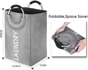 2021 Сгъваема кошница за мръсно пране Водоустойчива платена кошница за съхранение на дрехи Играчки Домакински чанти за организиране на пране в банята