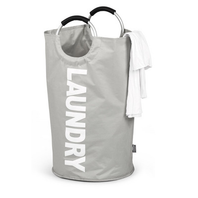82L didelis skalbinių krepšelio laikiklis, sulankstomas Oksfordo audinio skalbinių gaubtas su aliuminio rankena Nešvarių drabužių krepšelio namų tvarkytuvė