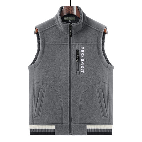 Vyriška liemenė su užrašu ir kišene