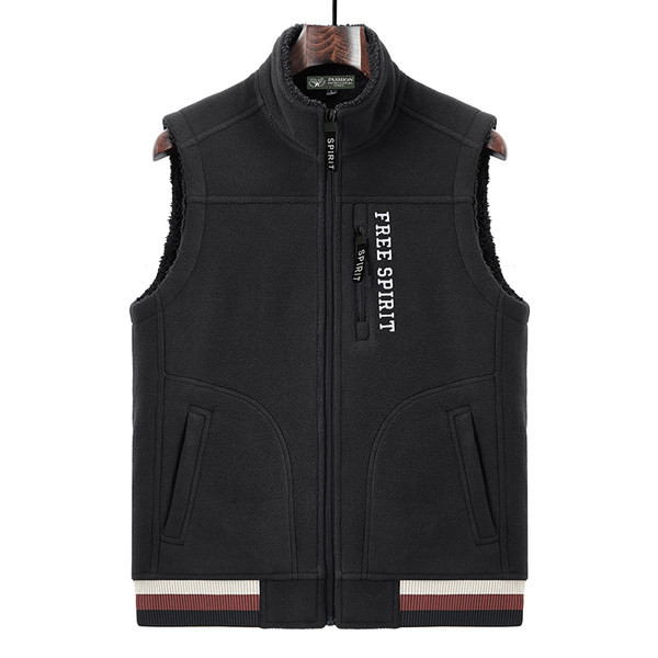 Vyriška liemenė su užrašu ir kišene