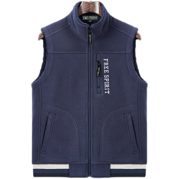 Vyriška liemenė su užrašu ir kišene