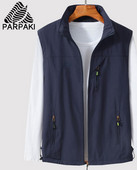 Masszív alkalmi cipzáras mellény