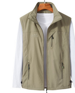 Masszív alkalmi cipzáras mellény