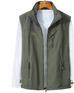 Masszív alkalmi cipzáras mellény