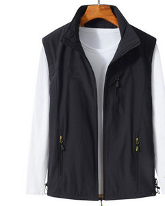 Masszív alkalmi cipzáras mellény