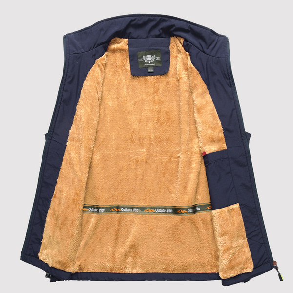 Masszív alkalmi cipzáras mellény