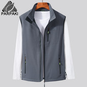 Vestă bărbătească cu buzunare - trei culori