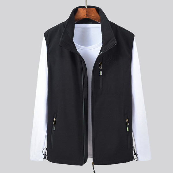Vestă bărbătească cu buzunare - trei culori
