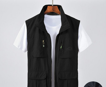 Alkalmi férfi mellény magas gallérral - többféle színben