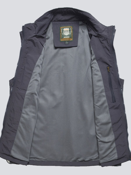 Alkalmi férfi mellény magas gallérral - többféle színben