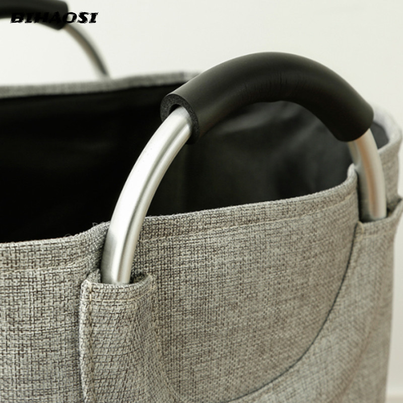 Cutie de depozitare pliabilă din bumbac lenjerie Coș pentru depozitarea hainelor murdare Coș de rufe Articole diverse Lenjerie de corp Pâine Jucării Coș de sortare