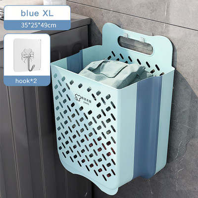 Coș de rufe pliabil pentru rufe Accesorii de depozitare pentru baie pentru casă, portabil, economisește spațiu, fără lovituri, găleată pentru suport pentru haine murdare