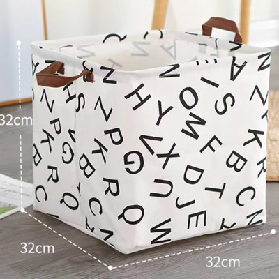 Tárolódoboz Összehajtható, nem szőtt, vízálló felületkezelés Szennyezett szennyes kosár Játékok Különféle kütyük Tároló vödör