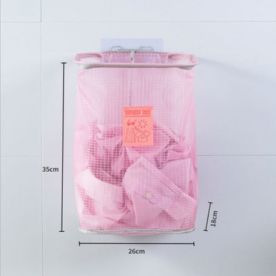 1 db összecsukható szennyestartó kosár otthoni tárolótartály táska nagy akadály Összecsukható ruhák játékkosár vödör Szervező nagy kapacitás