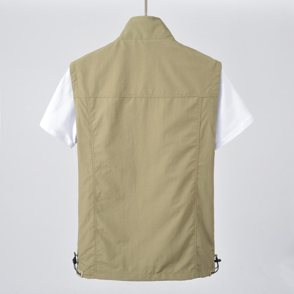 Férfi mellény cipzárral, sok színben