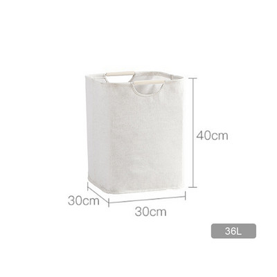 Coș mare de depozitare haine murdare găleată de depozitare jucării sac de rufe din țesătură coș de depozitare portabil pliabil, cutie de depozitare organizator