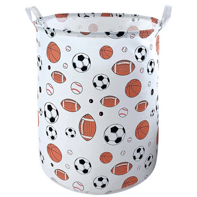 Minimalistinis sulankstomas skalbinių kliūtis didelėms žaislų laikymo dėžėms, vandeniui atsparios drobės nešvarių drabužių krepšelis miegamojo bendrabutyje