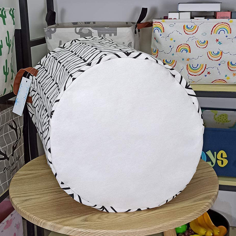 Minimalistinis sulankstomas skalbinių kliūtis didelėms žaislų laikymo dėžėms, vandeniui atsparios drobės nešvarių drabužių krepšelis miegamojo bendrabutyje