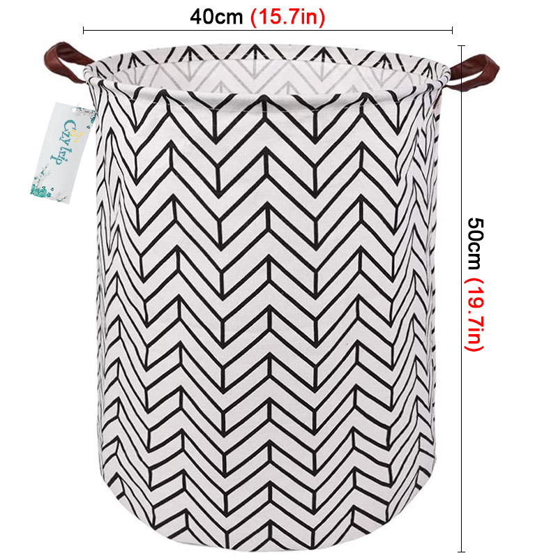 Minimalistinis sulankstomas skalbinių kliūtis didelėms žaislų laikymo dėžėms, vandeniui atsparios drobės nešvarių drabužių krepšelis miegamojo bendrabutyje