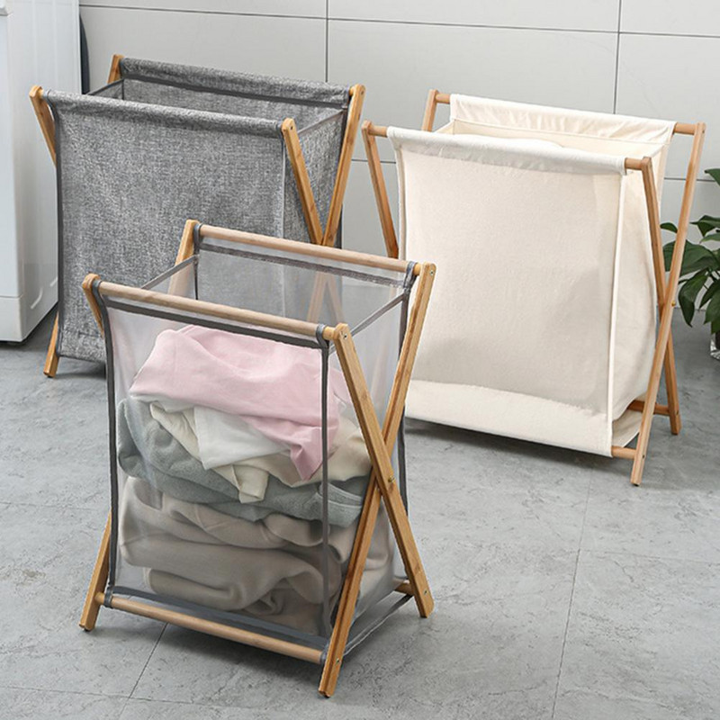 Coș de rufe care economisește spațiu Coș multifuncțional pentru haine din țesătură de modă Coș de rufe