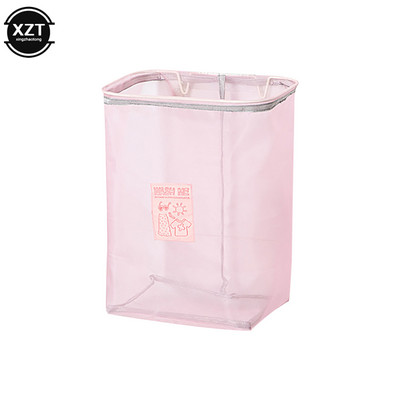 Seinale kinnitatav hingav pesukorv Kokkupandav määrdunud riiete korv Vannitoa riided Pesu hoiustamiskorvid Mänguasjade korraldaja