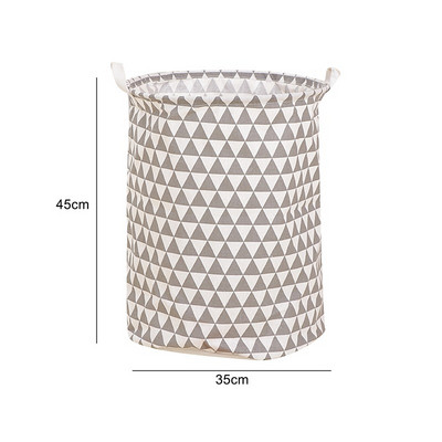 Ümmargune pesukorv, suure mahutavusega hoiukasti kott, suur takistus, kokkupandav riiete mänguasjakorv, ämbri korraldaja