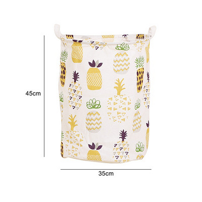 Ümmargune pesukorv, suure mahutavusega hoiukasti kott, suur takistus, kokkupandav riiete mänguasjakorv, ämbri korraldaja