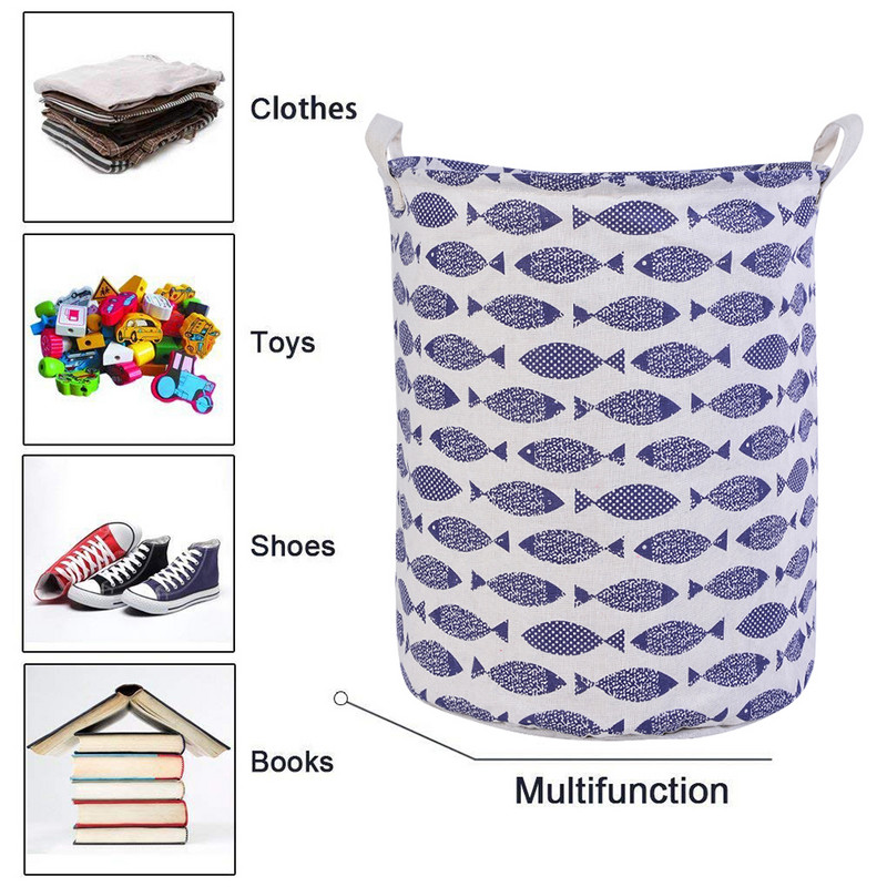 Ümmargune pesukorv, suure mahutavusega hoiukasti kott, suur takistus, kokkupandav riiete mänguasjakorv, ämbri korraldaja