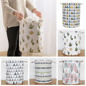 Vaikų žaislų laikiklis kibiras Organizatorius Nešvarių skalbinių krepšelis Sulankstomas skalbinių krepšelis Drabužių laikymo krepšys Namuose Įvairūs reikmenys Didelė statinė