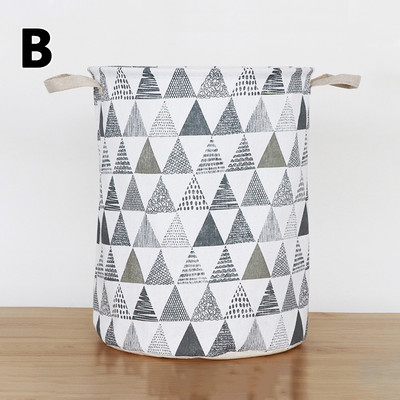 Vaikų žaislų laikiklis kibiras Organizatorius Nešvarių skalbinių krepšelis Sulankstomas skalbinių krepšelis Drabužių laikymo krepšys Namuose Įvairūs reikmenys Didelė statinė