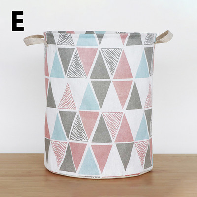 Vaikų žaislų laikiklis kibiras Organizatorius Nešvarių skalbinių krepšelis Sulankstomas skalbinių krepšelis Drabužių laikymo krepšys Namuose Įvairūs reikmenys Didelė statinė