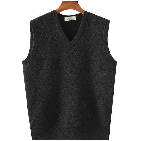 Vestă pentru bărbați cu decolteu în V în trei culori