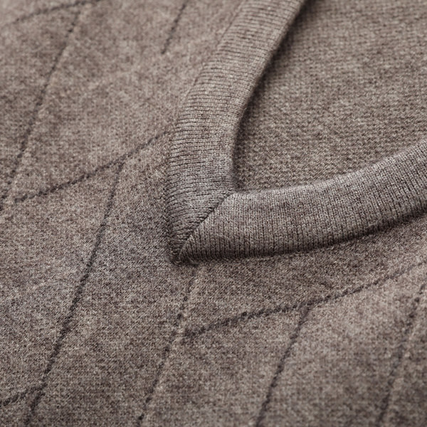 Vestă pentru bărbați cu decolteu în V în trei culori