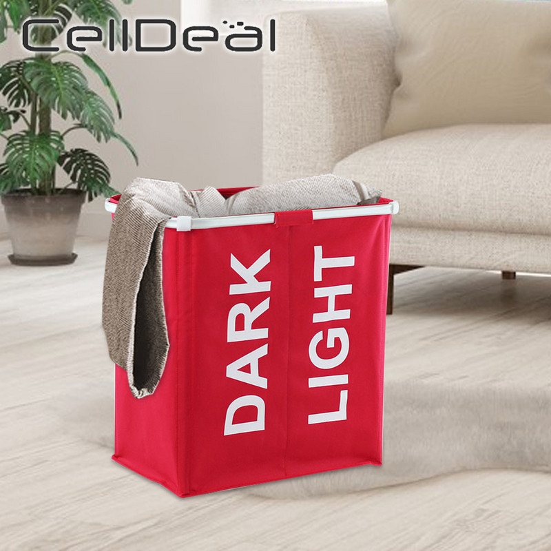 2 grotelės Sulankstomas skalbinių krepšelis Didelės talpos nešvarūs drabužiai trukdo sulankstyti svetainei Vonios kambario kampas įvairioms reikmenims laikyti