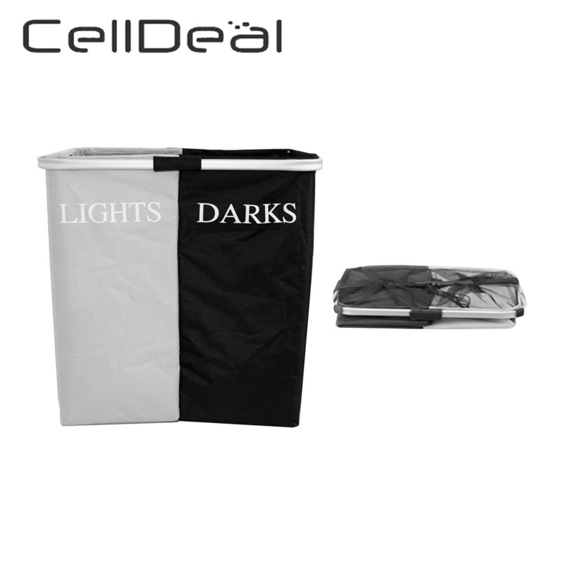 2 grotelės Sulankstomas skalbinių krepšelis Didelės talpos nešvarūs drabužiai trukdo sulankstyti svetainei Vonios kambario kampas įvairioms reikmenims laikyti