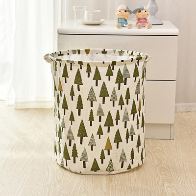 Kosár tárolása Piszkos ruhanemű Összecsukható nagy kapacitású ruházat Vödör Gyerekjátékkosár Otthon Vízálló rendező fogantyúkkal